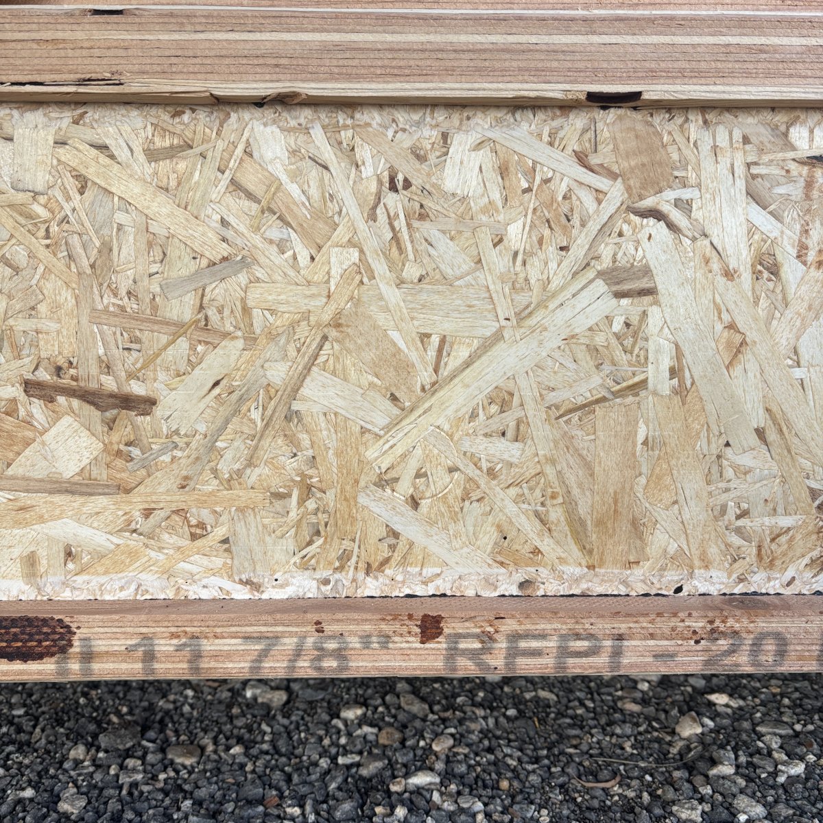 Roseburg RFPI-20 stamped series on flange front view