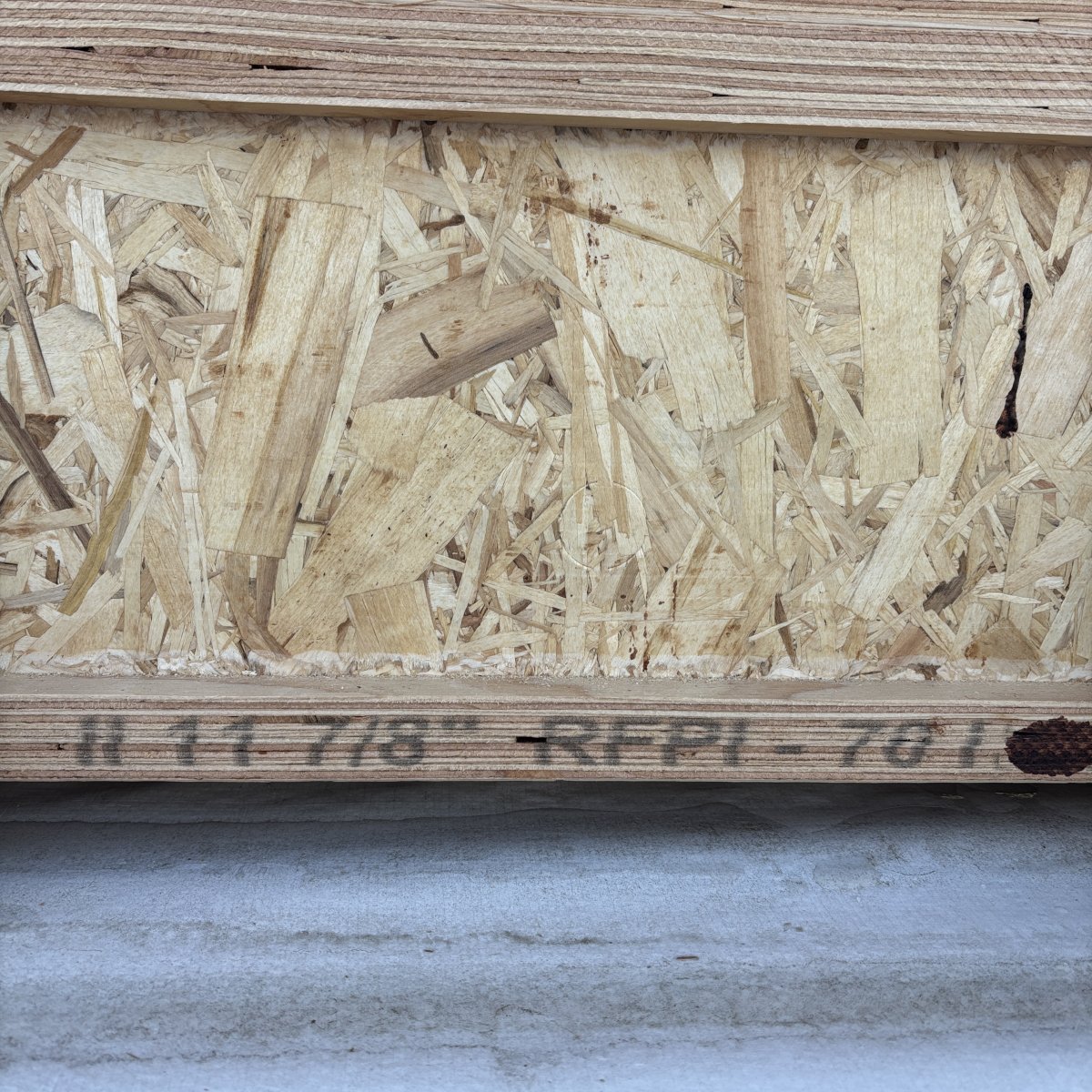 RFPI-70 11-7/8 mill stamp on flange front view