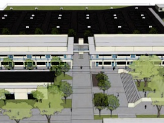 Wood framed middleschool project – Moreno Valley, California